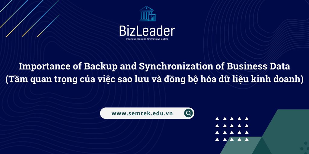 sao lưu và đồng bộ hoá dữ liệu