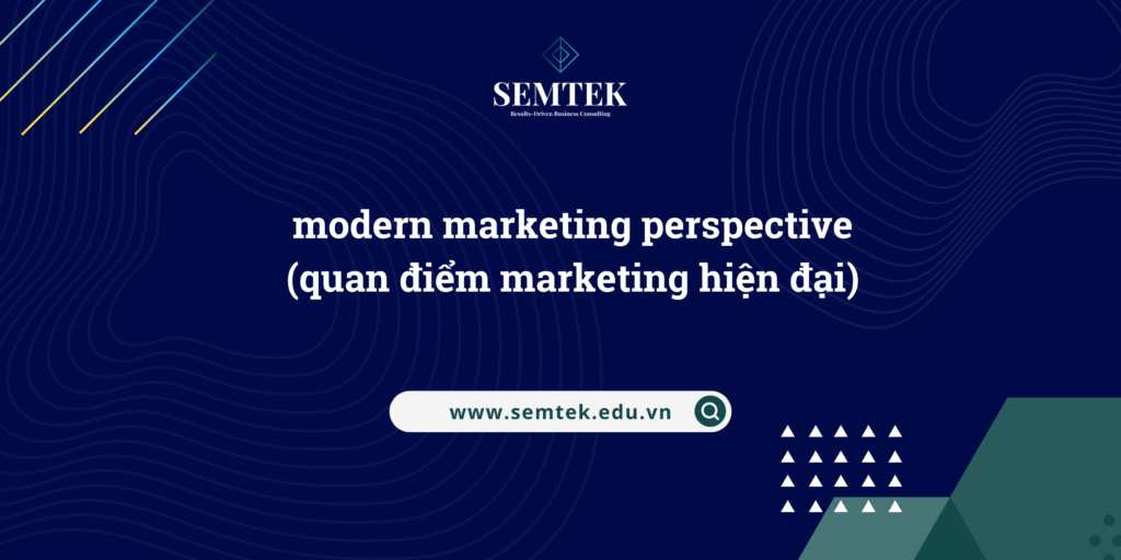 modern marketing perspective